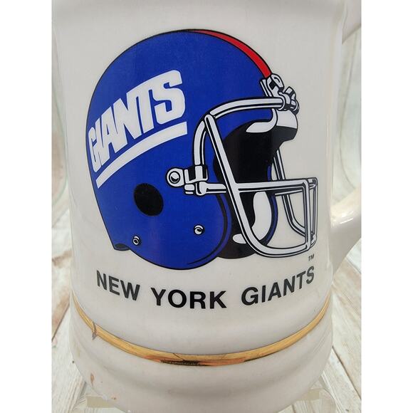 NY Giants 1986 NFC Champions/Super Bowl XXI Tankard Mug - Picture 7 of 7